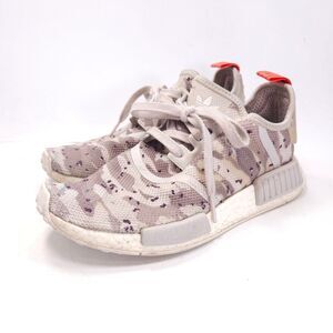 Adidas NMD R1 Athletic Lace Up Training Shoe Womens Size 7 G27932 White